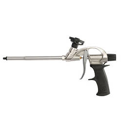 Пістолет для монтажної піни з тефлоновим покриттям тримача + 4 насадки INTERTOOL PT-0604 |Пистолет для пены