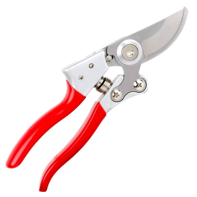 Секатор садовий 200мм Intertool FT-1014 |зріз косий 10мм для дерев винограда кущів гілок квітів
