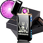 Запальничка usb електронна козак із гербом України, фото 3