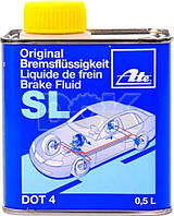 Тормозная жидкость ATE BRAKE FLUID SL DOT-4 SAE J1704 и ISO 4925 (0.5 л) 03.9901-5831.2 Жидкость для тормозов