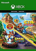 Crash Bandicoot Bundle - N. Sane Trilogy + CTR Nitro-Fueled для Xbox One/Series S|X