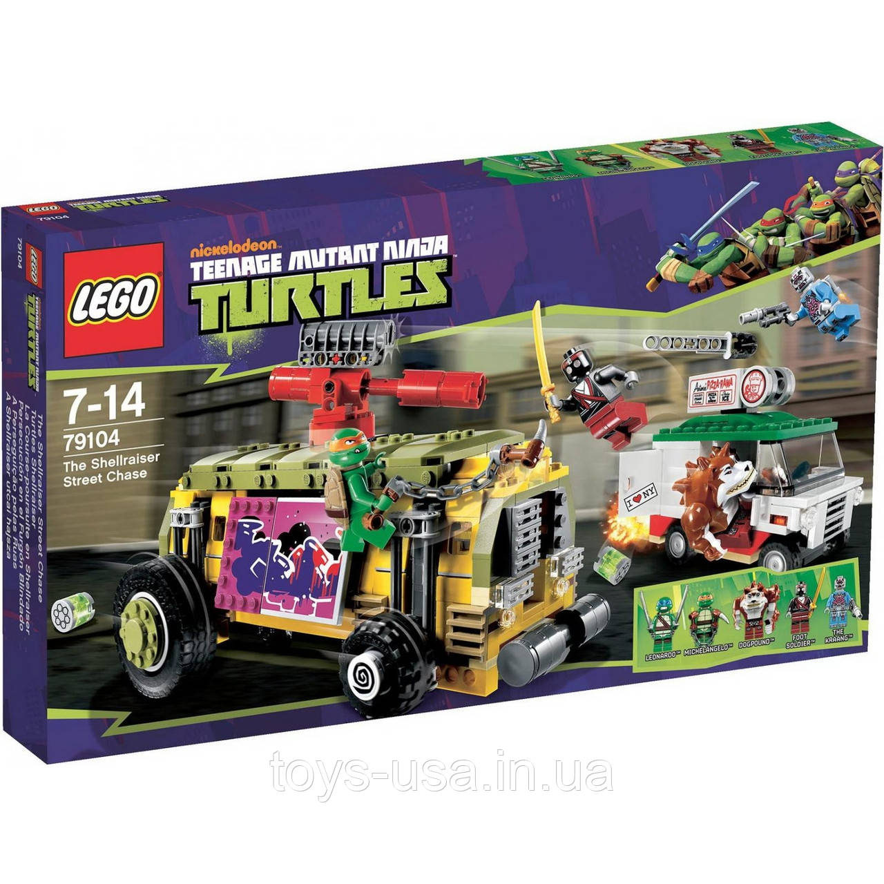 20 Lego Teenage Mutant Ninja Turtles