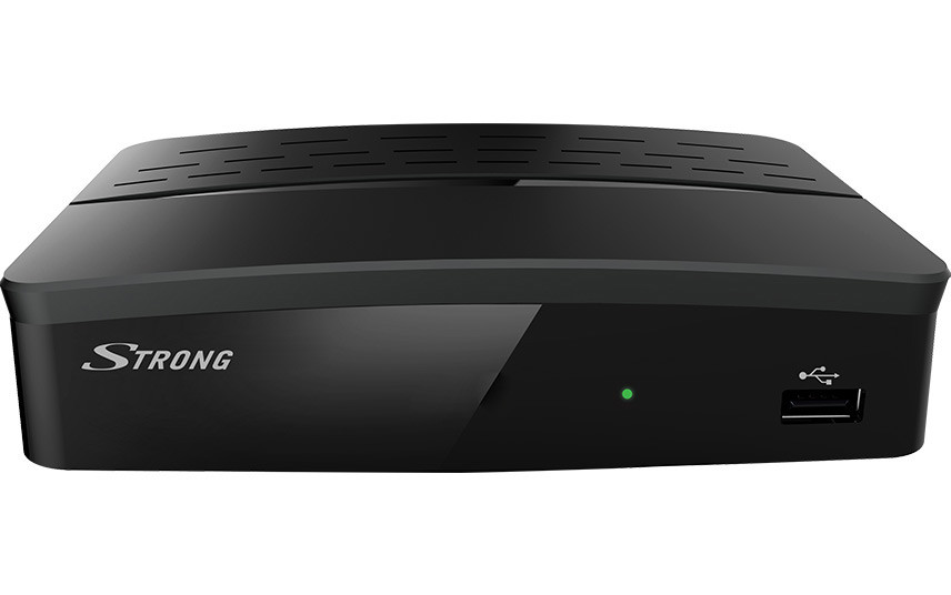 STRONG SRT 8209 H.265 HEVC Dolby Digital Plus E-AC3 DD+ DVB-T2 Тюнер Т2 з LAN Ethernet входом