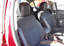 Чохли на сидіння Шевроле Круз (чохли з екошкіри Chevrolet Cruze стиль Premium)