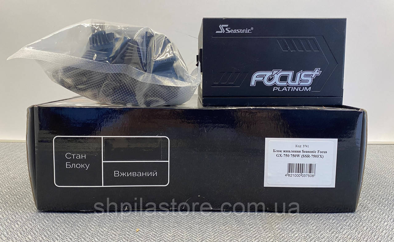 Блок живлення Seasonic Focus GX-750 750W (SSR-750FX)