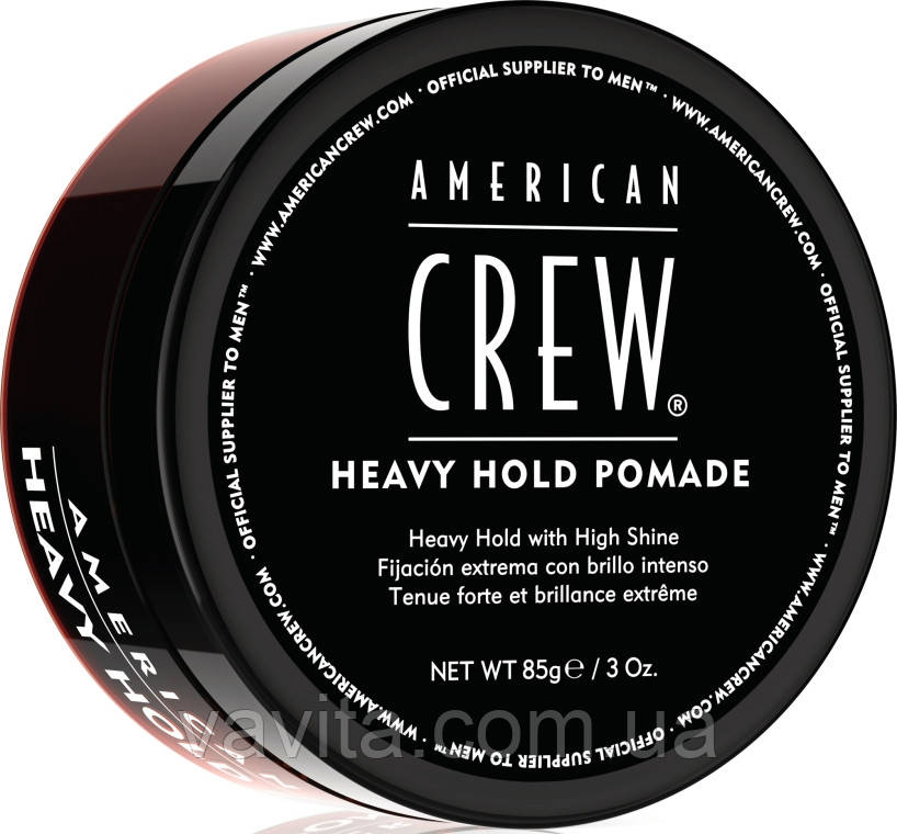 Помада для стайлинга супер стойкая American Crew Heavy Hold Pomade 85 г - фото 1 - id-p1635080245