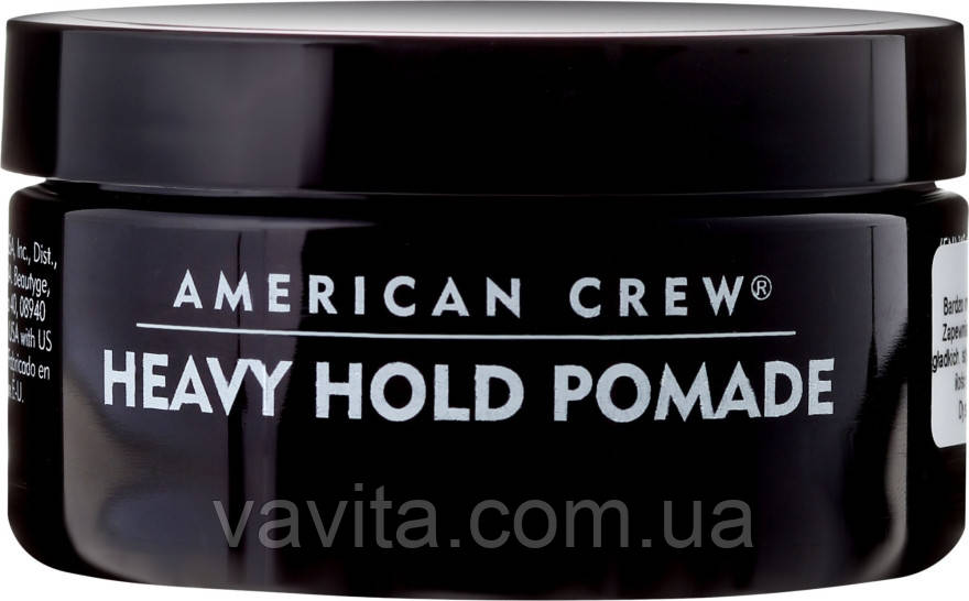 Помада для стайлинга супер стойкая American Crew Heavy Hold Pomade 85 г - фото 2 - id-p1635080245