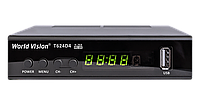 World Vision T624D4 - Т2 Тюнер DVB-T2/C с интернет приложениями