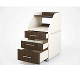 Візок з УФ лампою тумба з ящиками косметологічний візок УФ для стоматолога косметолога Vm-930, фото 5