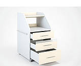 Візок з УФ лампою тумба з ящиками косметологічний візок УФ для стоматолога косметолога Vm-930, фото 2