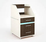 Візок з УФ лампою тумба з ящиками косметологічний візок УФ для стоматолога косметолога Vm-930, фото 6