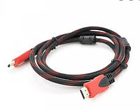 Кабель HQ HDMI-HDMI 1.2м v1.4