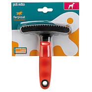 Гребінець для собак із середньою та довгою шерстю Ferplast GRO 5846 з короткими зубами для колтунів, фото 2