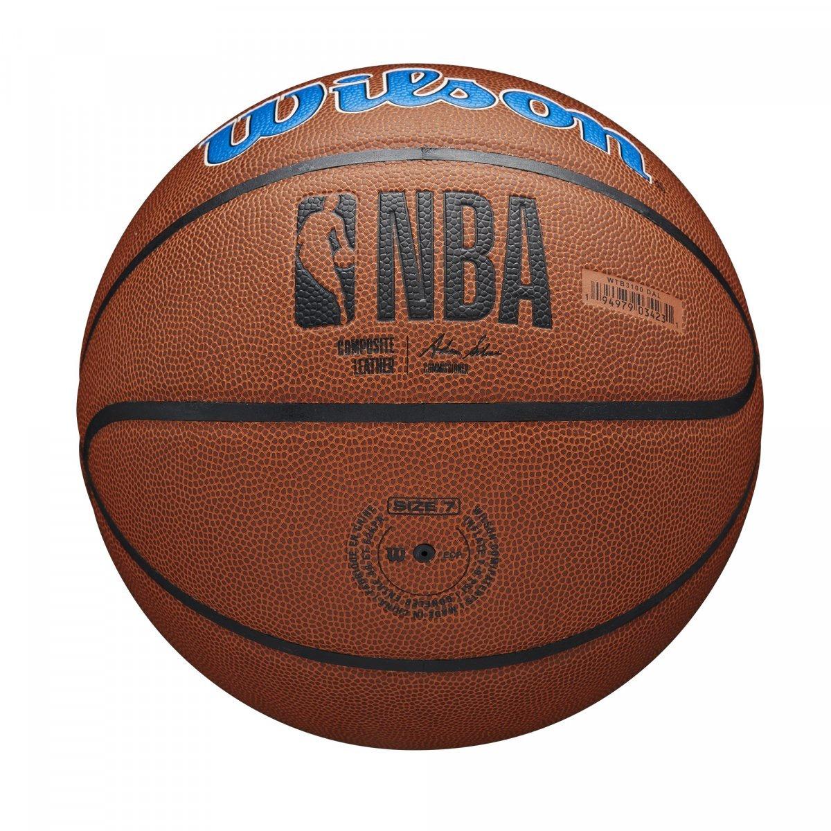 Мяч баскетбольный Wilson NBA Team Alliance BSKT 295 DAL MAVERICKS - фото 2 - id-p1635088201