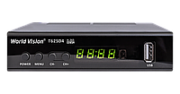 World Vision T625D4 H/265 HEVC - Т2 Тюнер DVB-T2/C с интернет приложениями