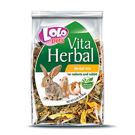 Lolopets HERBAL суміш лікарських трав для гризунів, 40 г