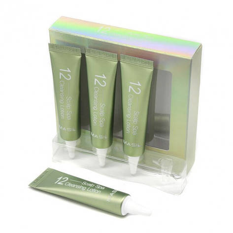 Очищаючий лосьйон для шкіри голови Masil 12 Scalp Spa Cleansing Lotion, 4шт по 15мл(060231), фото 1