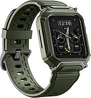 Чехол с ремешком Military Rugged для Apple Watch 45/44 mm Series 8/7/SE/6/5/4 в цвете Хакки.