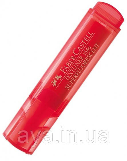 Текстовий маркер Faber-Castell Textliner 46 Superflourescent, Червоний флуоресцент