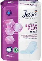 Гігієнічні прокладки Jessa Discreet Einlagen Extra Plus, 20 шт