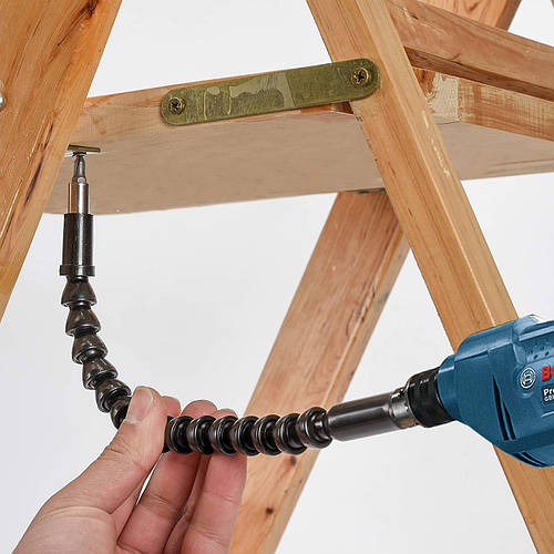 Гибкий удлинитель-переходник для шуруповерта и отвертки с набором из 10 ...