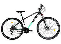 Спортивный Горный велосипед Crosser Jazzz 29 дюймов LTWOO+SHIMANO с гидравлическими тормозами / зеленый