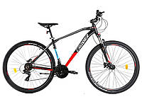 Спортивный Горный велосипед Crosser Jazz 29 дюймов LTWOO+SHIMANO с гидравлическими тормозами / красный