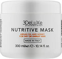 Маска для сухих и повреждённых волос 3DeLuXe Nutritive Mask 300ml