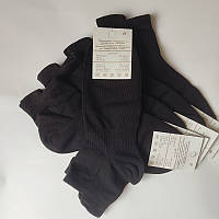 Шкарпетки чоловічі Classic Elegant's короткі чорні спортивні (розмір 27)