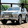Дитячий електромобіль на акумуляторі Lexus LX 570 на радіокеруванні для дітей 3-8 років сірий з автопофарбуванням, фото 7