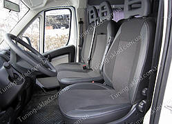 Чохли на сидіння Сітроен Джампер 2 (чохли з екошкіри Citroen Jumper 2 стиль Premium) 