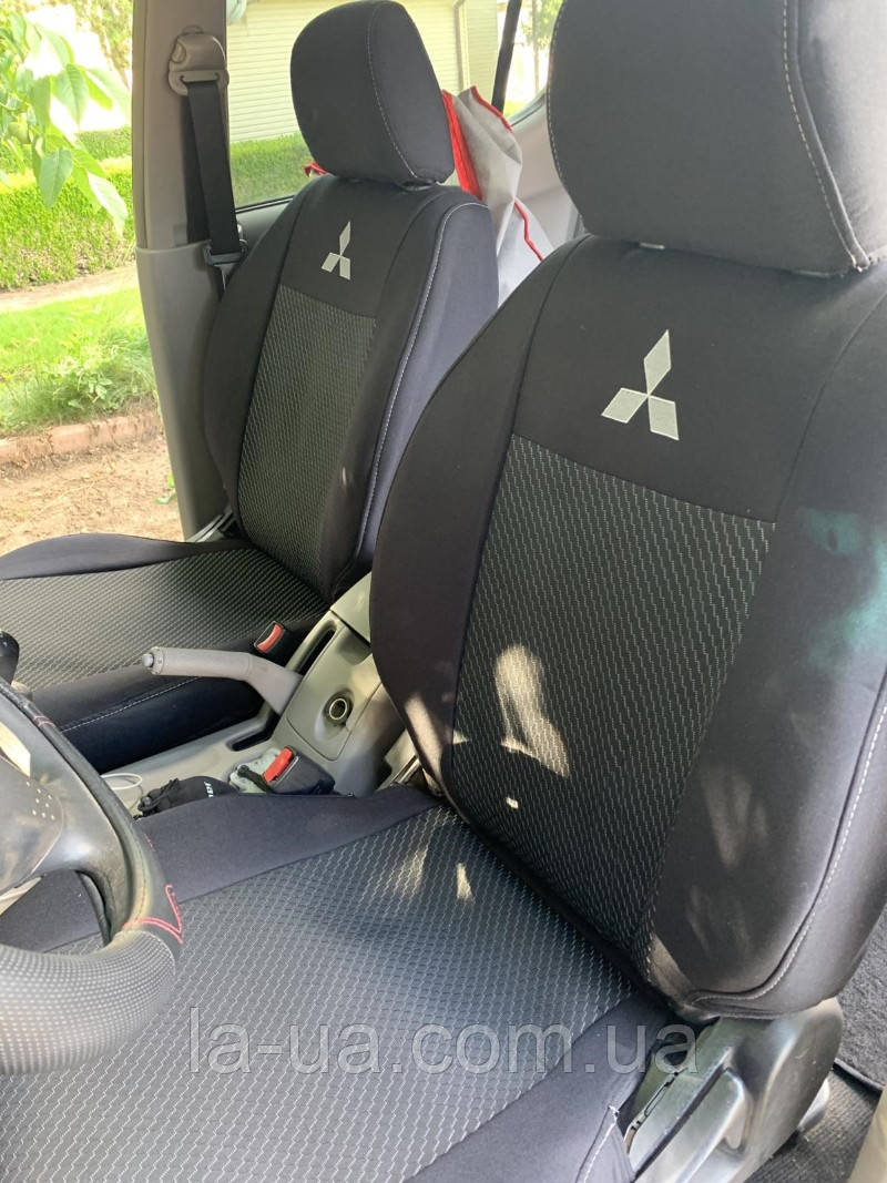 Чохли на авто Mitsubishi L 200 2006-2015 р (авточохли Мітсубісі Л200)