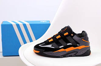 Чоловічі Кросівки Adidas Niteball Black Orange 42-44-45