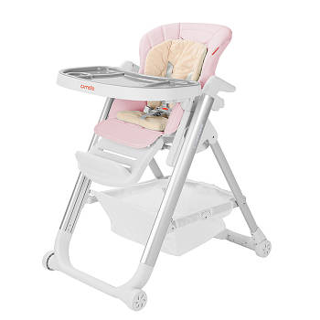 Дитячий стільчик для годування CARRELLO Concord CRL-7402 Рожевий (CRL-7402 Salmon Pink)