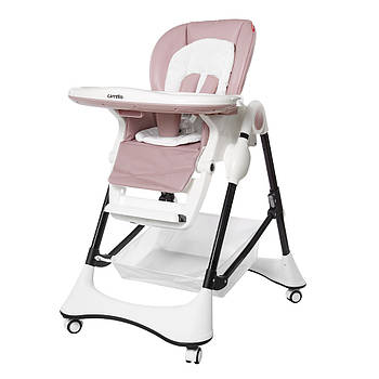 Дитячий стільчик для годування CARRELLO Stella CRL-9503 Powder Pink Рожевий