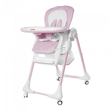 Дитячий стільчик для годування CARRELLO Toffee CRL-9502/2 Рожевий (CRL-9502/2 Candy Pink)