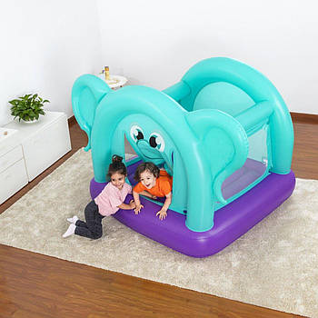 Дитячий ігровий центр надувний батут "Слон" Bestway 52355 (з вбудованим насосом)