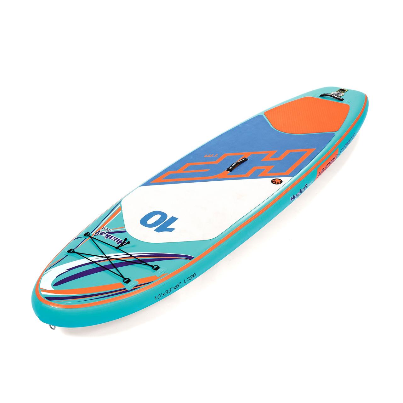 Доска для САП серфинга BESTWAY SUP-БОРД 65312 Сине-оранжевый (305-84-15 см) | Надувная доска Hydro-Force - фото 2 - id-p1201991905
