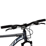 Спортивний велосипед 26 дюймів Profi G26PHANTOM A26.1 Чорно-сірий | Алюмінева рама SHIMANO 21SP, фото 2