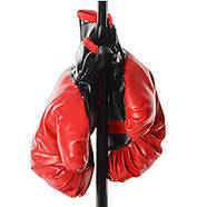 Боксерський набір PROFI MS 0333 | Дитяча боксерська груша на стійці (висота 90-130 см), фото 2