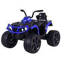 Детский квадроцикл (2 мотора по 35W, МР3) Baby Tilly T-737 BLUE Синий | Детский электромобиль Тилли