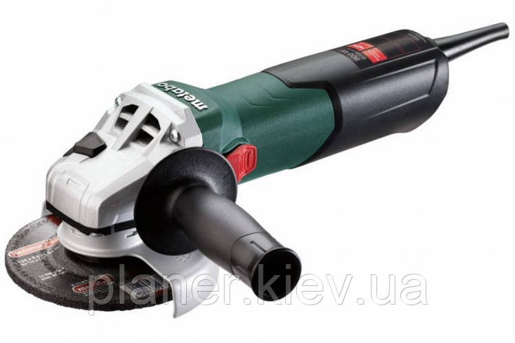 Кутова шліфувальна машина Metabo W 9-125 Quick з набором інструменту (600374510)