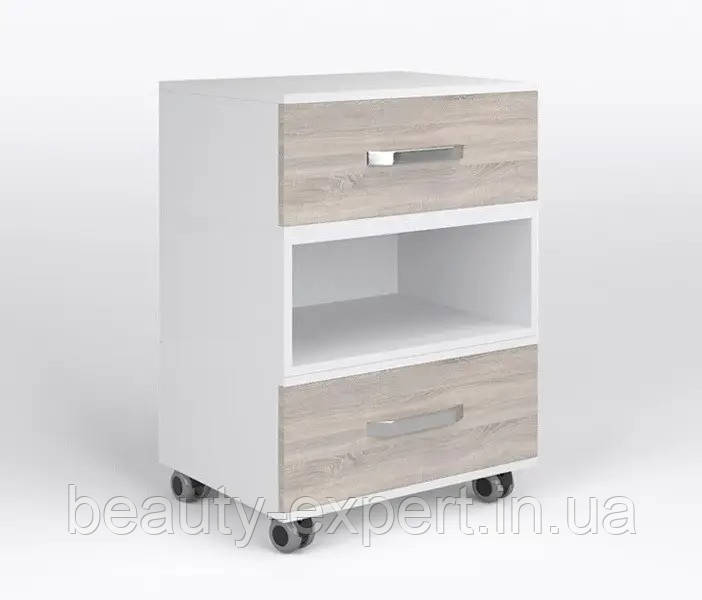 Візок косметологічний з ящиками Комод для салону краси Тумба для манікюру Візки косметологічні