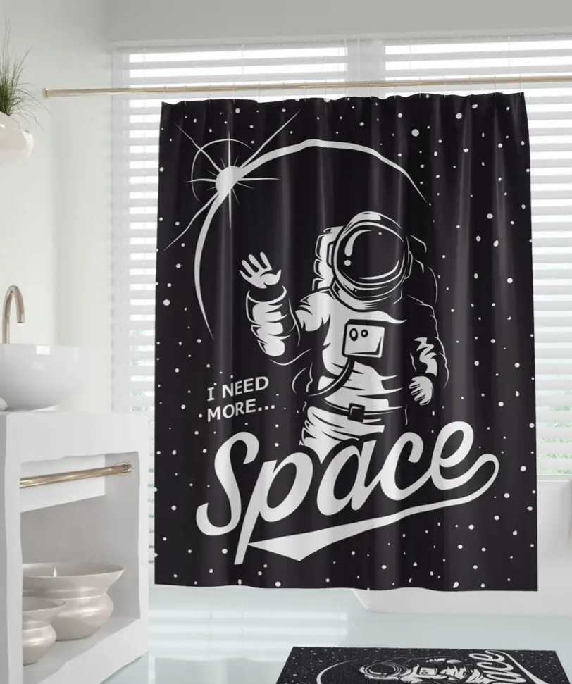 Штора для ванної кімнати Space Tropichome 180*200 см, фото 1