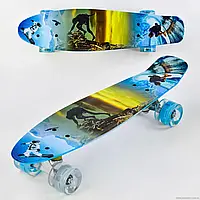 Скейт F 3270 Best Board, дошка=55см, колеса PU, СВІТЛЯТЬСЯ, d=6см