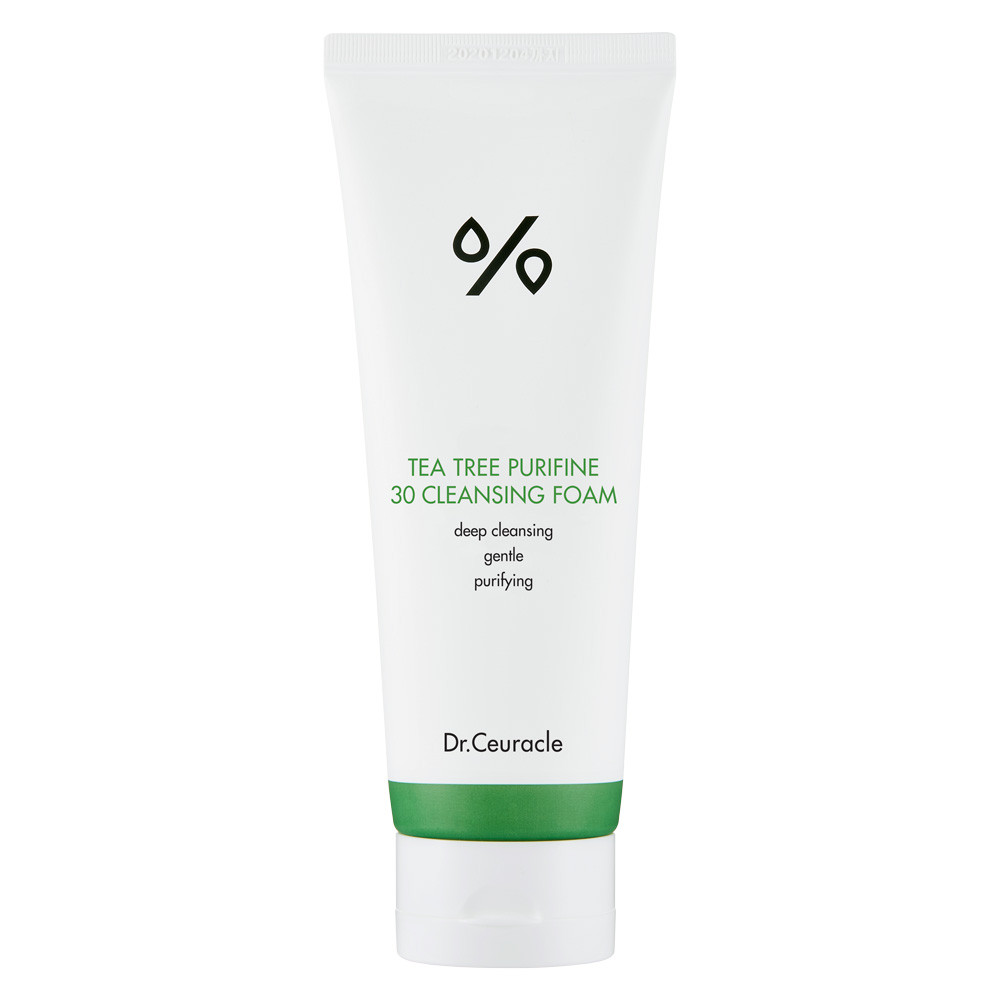 Dr.Ceuracle Tea Tree Purifine 30 Cleansing Foam - Гель-пінка для вмивання з екстрактом чайного дерева