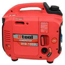 Бензиновий генератор UTOOL UIG-1000 інвертор потужність 1000Вт шумозахисний кожух вага 16 кг