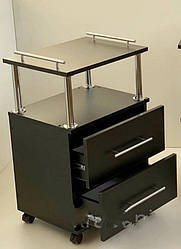 Візок для педикюру столик для сухожара педикюрний візок з ящиками для майстра манікюру Естет2