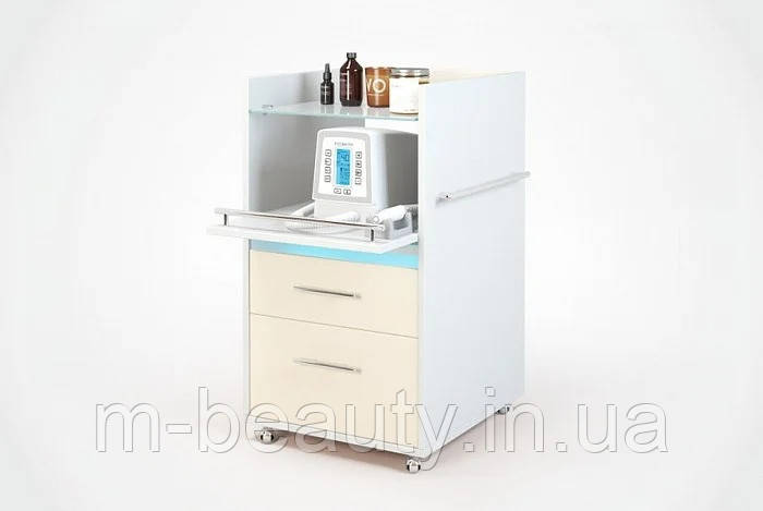 Візок для стоматолога з УФ лампою з ящиками косметологічна тумбочка столики косметолога мобільна Vm931, фото 1