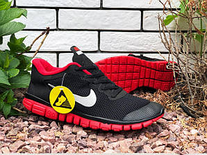 Чоловічі кросівки Nike Free Rn 3.0 v2 Black/Red
